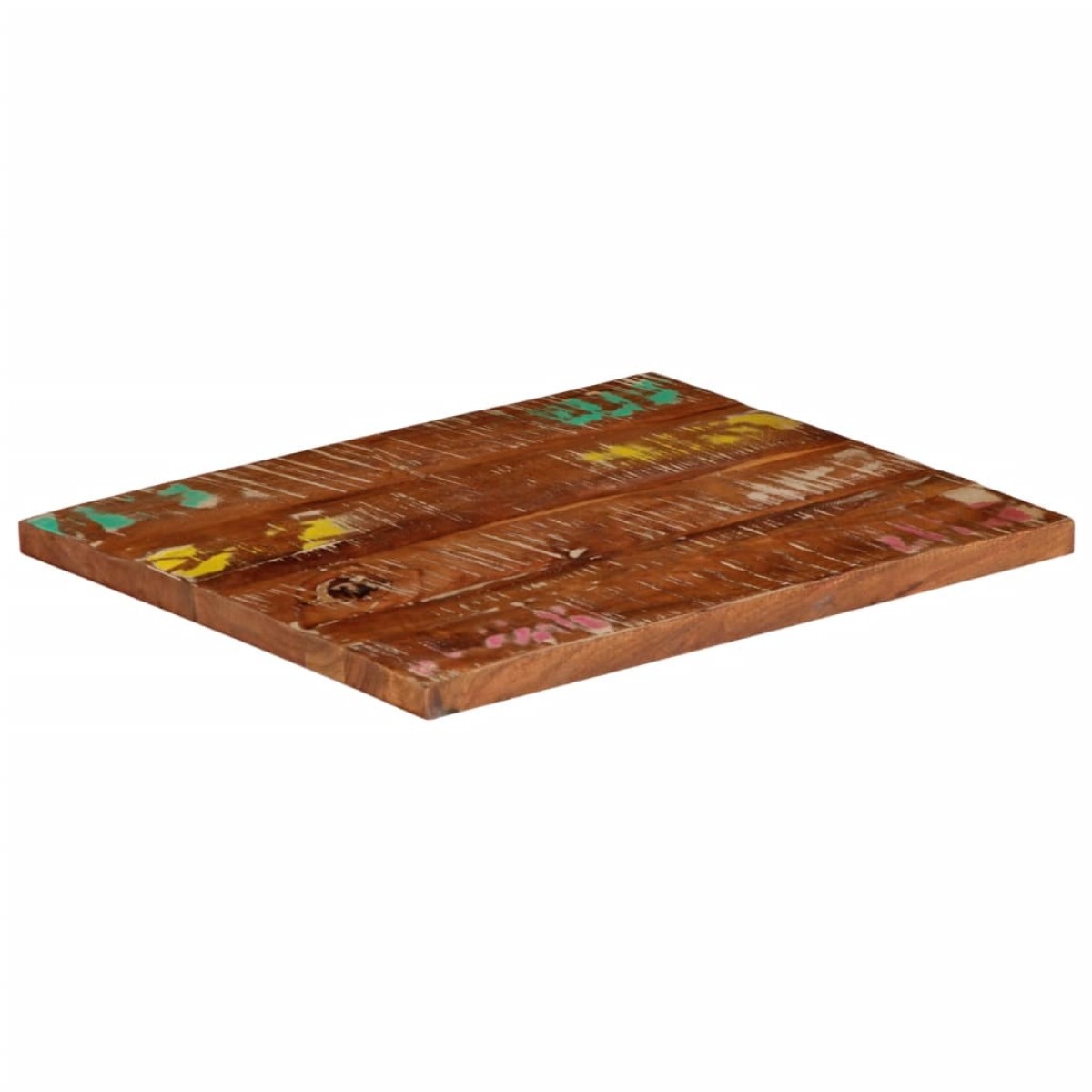 vidaXL Επιφάνεια Τραπεζιού Ορθογώνια 60x50x3,8 εκ. Ανακυκλωμένο Ξύλο