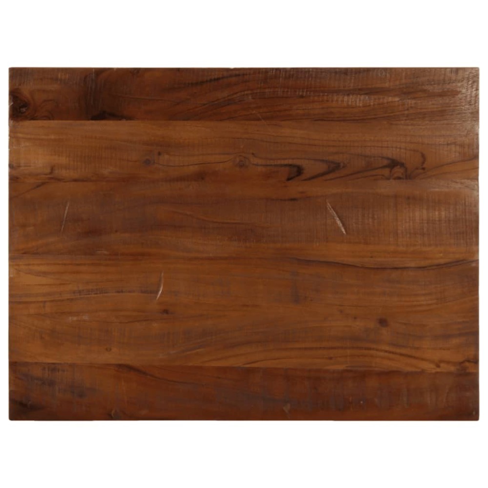 vidaXL Επιφάνεια Τραπεζιού Ορθογώνια 80x70x2,5 εκ. Ανακυκλωμένο Ξύλο