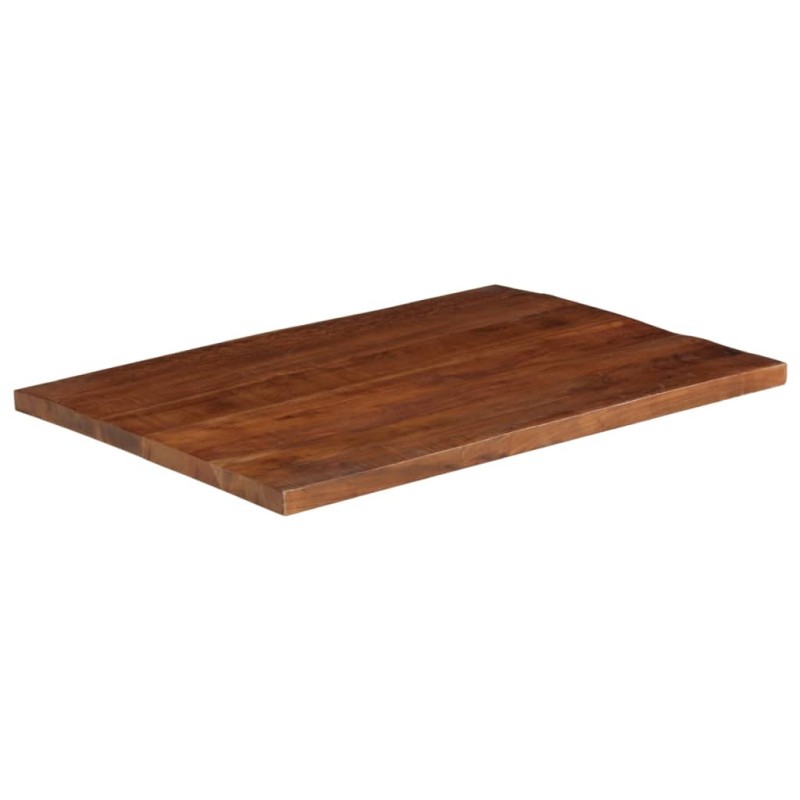 vidaXL Επιφάνεια Τραπεζιού Ορθογώνια 110x80x2,5 εκ. Μασίφ Ξύλο Ακακίας