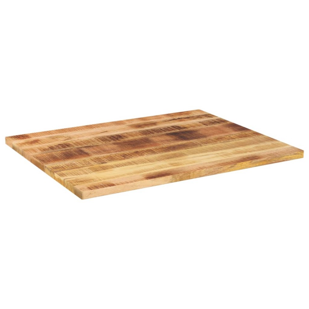vidaXL Επιφάνεια Τραπεζιού Ορθογώνια 90x80x2,5 εκ. Μασίφ Ξύλο Μάνγκο