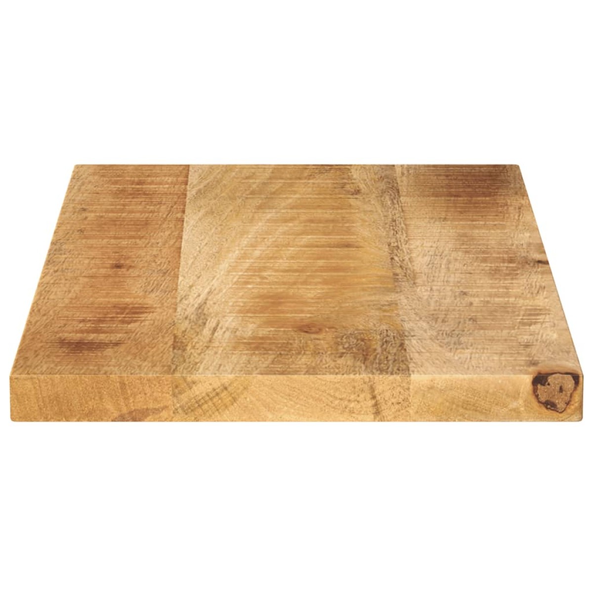 vidaXL Επιφάνεια Τραπεζιού Ορθογώνια 50x20x3,8 εκ. από Μασίφ Ξύλο και Ακατέργαστο Μάνγκο