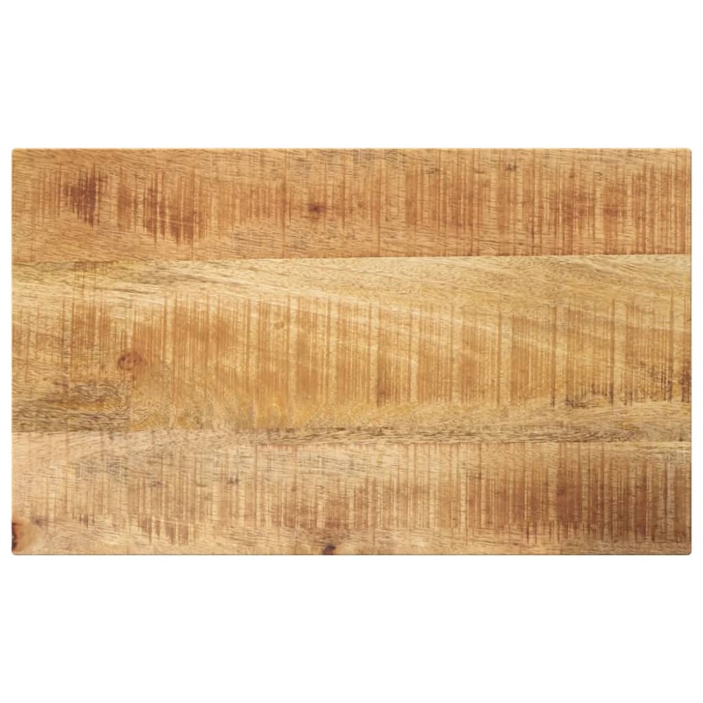 vidaXL Επιφάνεια Τραπεζιού Ορθογώνια 60x20x3,8 εκ. από Μασίφ Ξύλο Ακατέργαστου Μάνγκο