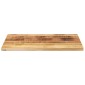 vidaXL Επιτραπέζια επιφάνεια 80x60x3,8 cm Ορθογώνια από μασίφ ξύλο
