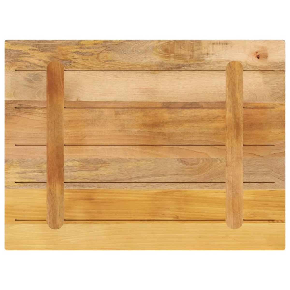 vidaXL Επιτραπέζια επιφάνεια 80x60x3,8 cm Ορθογώνια από μασίφ ξύλο