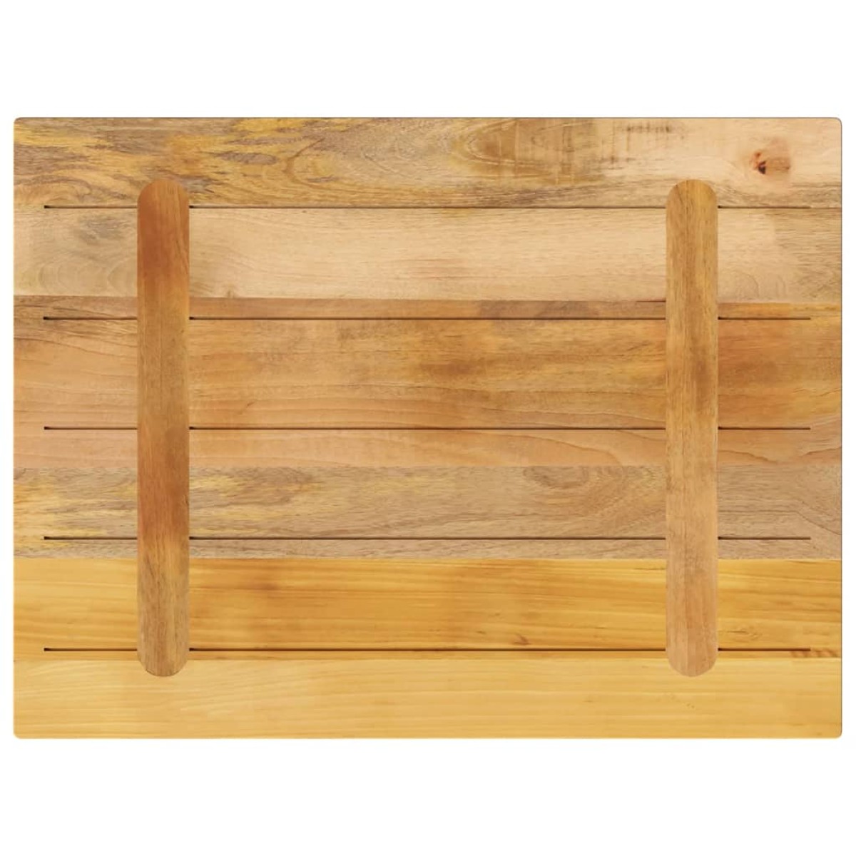vidaXL Επιτραπέζια επιφάνεια 80x70x3,8 cm Ορθογώνια από μασίφ ξύλο