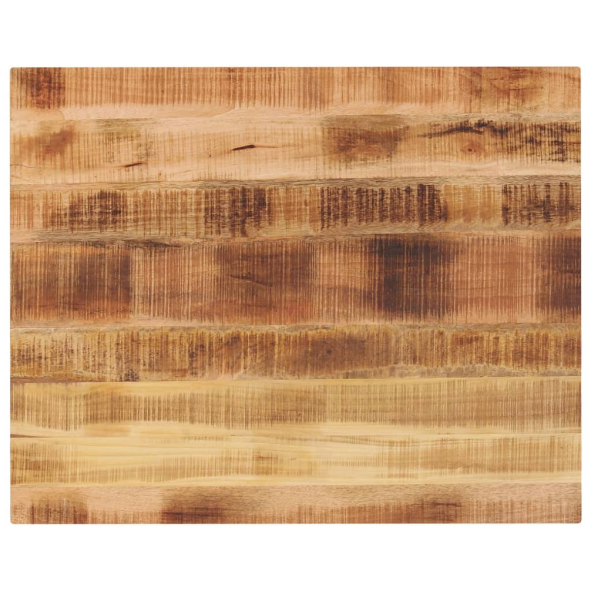 vidaXL Επιτραπέζια επιφάνεια 90x80x3,8 cm Ορθογώνια από μασίφ ξύλο