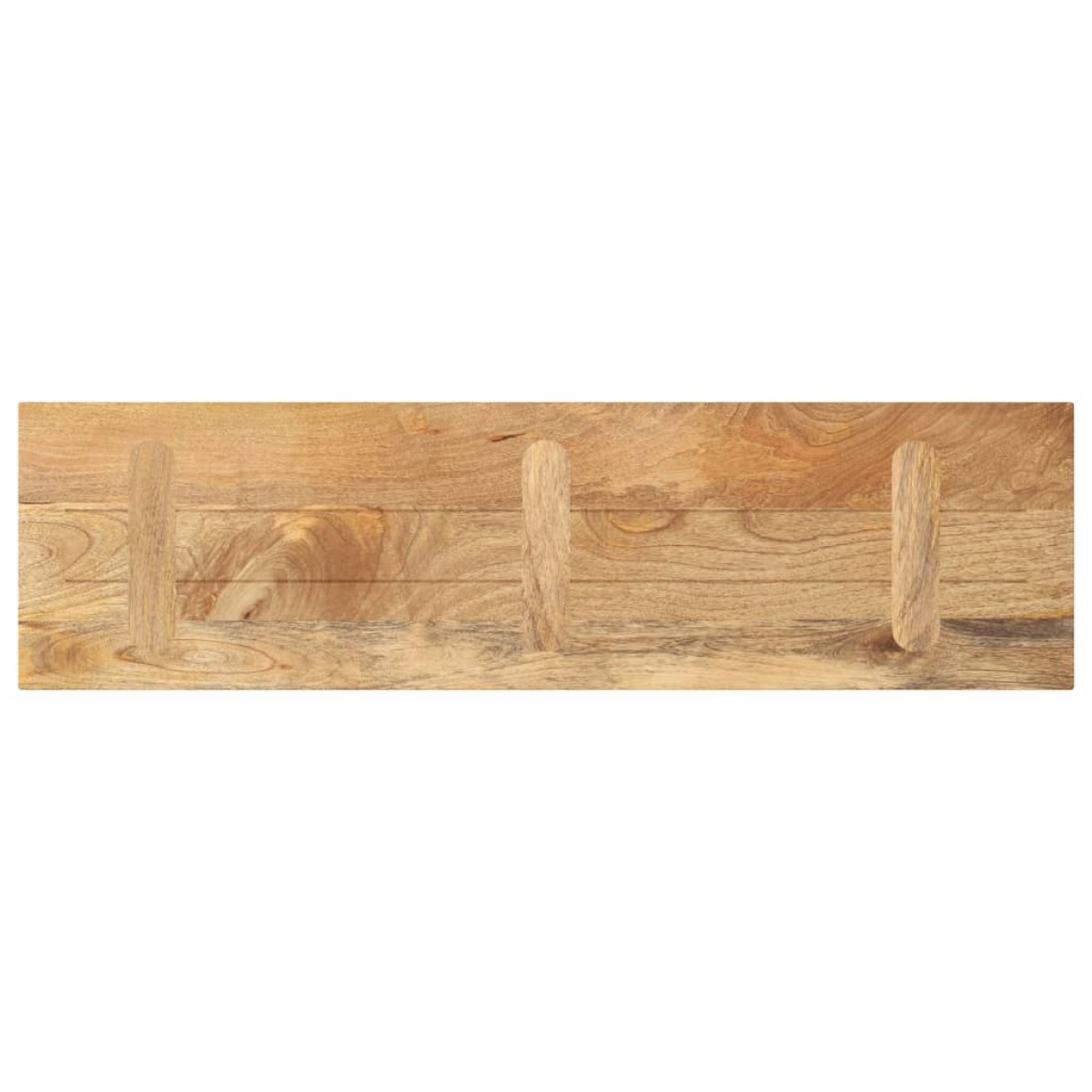 vidaXL Επιφάνεια Τραπεζιού Ορθογώνια 120x40x2,5 εκ. Μασίφ Ξύλο Μάνγκο