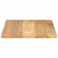 vidaXL Επιτραπέζια επιφάνεια 90x70x2,5 cm Ορθογώνια από μασίφ ξύλο