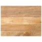 vidaXL Επιτραπέζια επιφάνεια 90x70x2,5 cm Ορθογώνια από μασίφ ξύλο