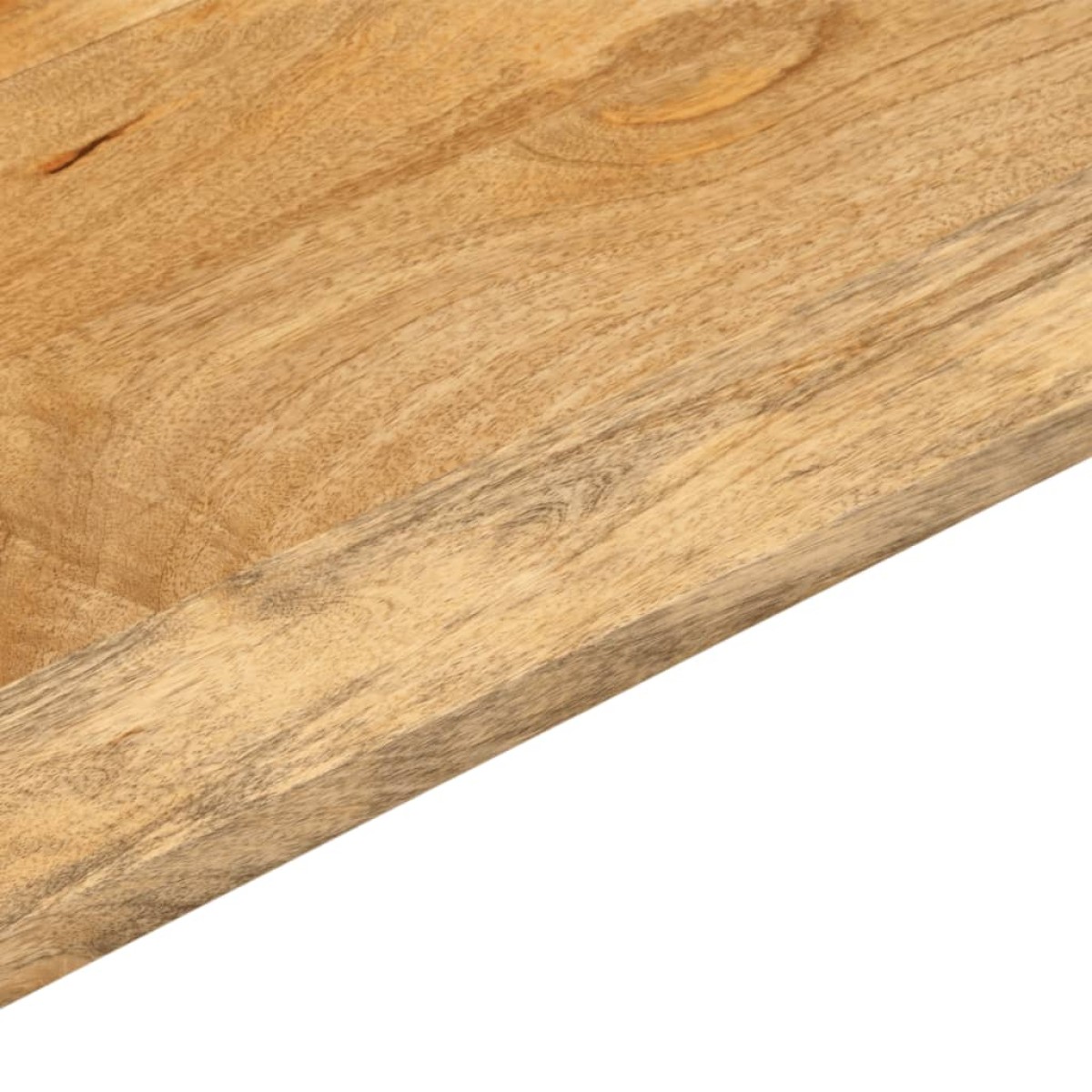 vidaXL Επιφάνεια Τραπεζιού Τετράγωνη 80x80x2,5 εκ. Μασίφ Ξύλο Μάνγκο
