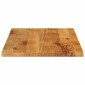 vidaXL Επιτραπέζια επιφάνεια 100x60x2,5 cm Ορθογώνια από μασίφ ξύλο