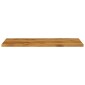 vidaXL Επιτραπέζια επιφάνεια 110x60x2,5 cm Ορθογώνια από μασίφ ξύλο