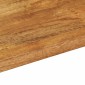 vidaXL Επιφάνεια Τραπεζιού Τετράγωνη 80x80x2,5 εκ. Μασίφ Ξύλο Μάνγκο