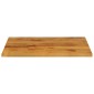 vidaXL Επιτραπέζια επιφάνεια 110x80x2,5 cm Ορθογώνια από μασίφ ξύλο