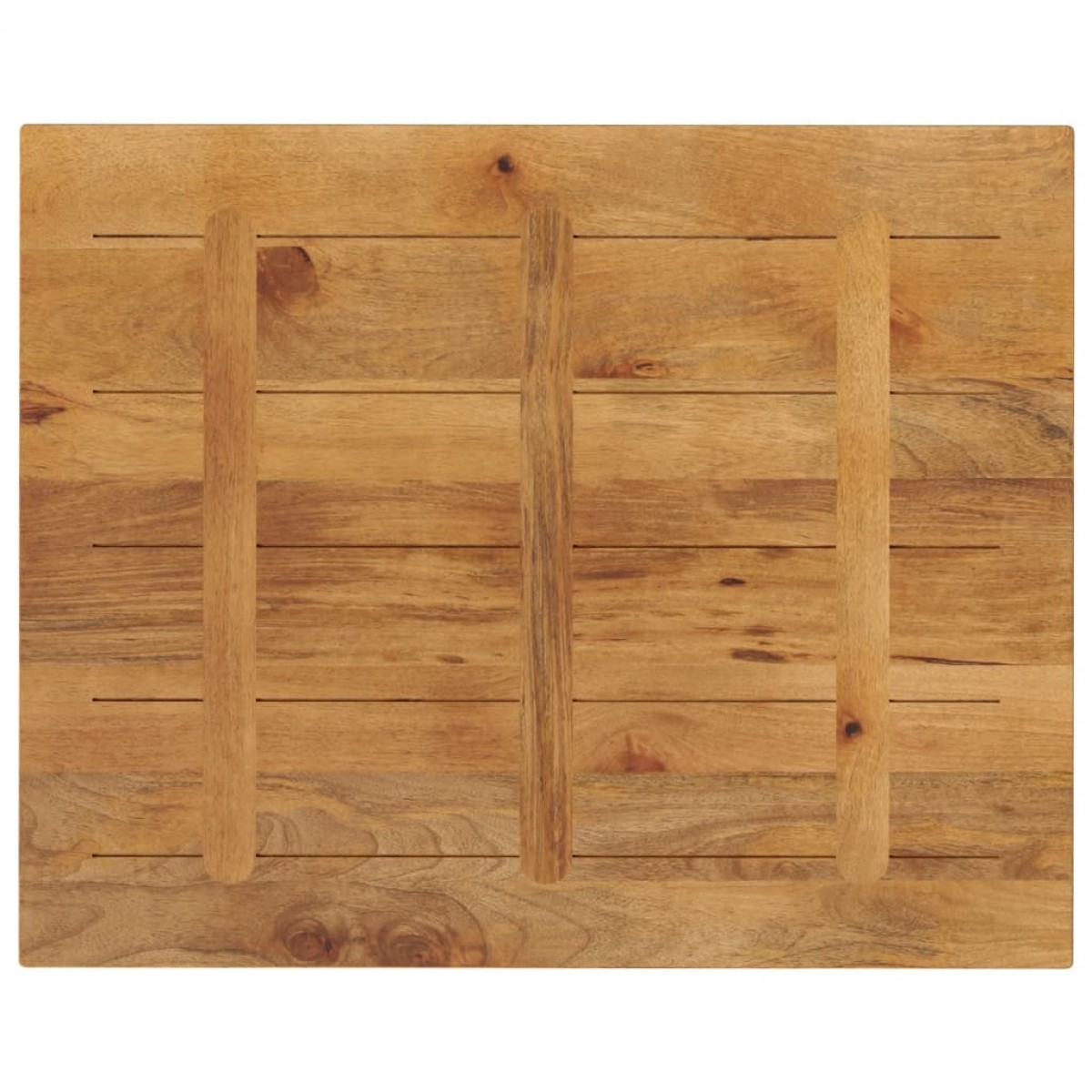 vidaXL Επιτραπέζια επιφάνεια 110x80x2,5 cm Ορθογώνια από μασίφ ξύλο