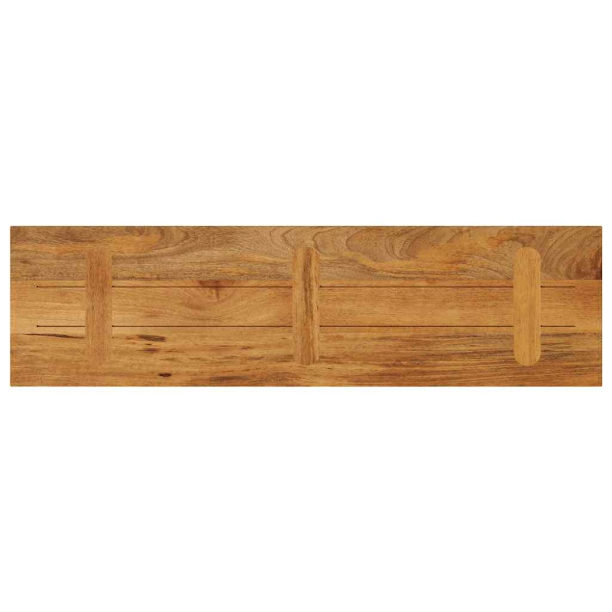 vidaXL Επιφάνεια Τραπεζιού Ορθογώνια 100x20x3,8 εκ. από Μασίφ Ξύλο Μάνγκο