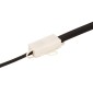 vidaXL Φωτιστικό Τοίχου 25 W Αντικέ Μπλε 65 x 25 εκ. Ε27