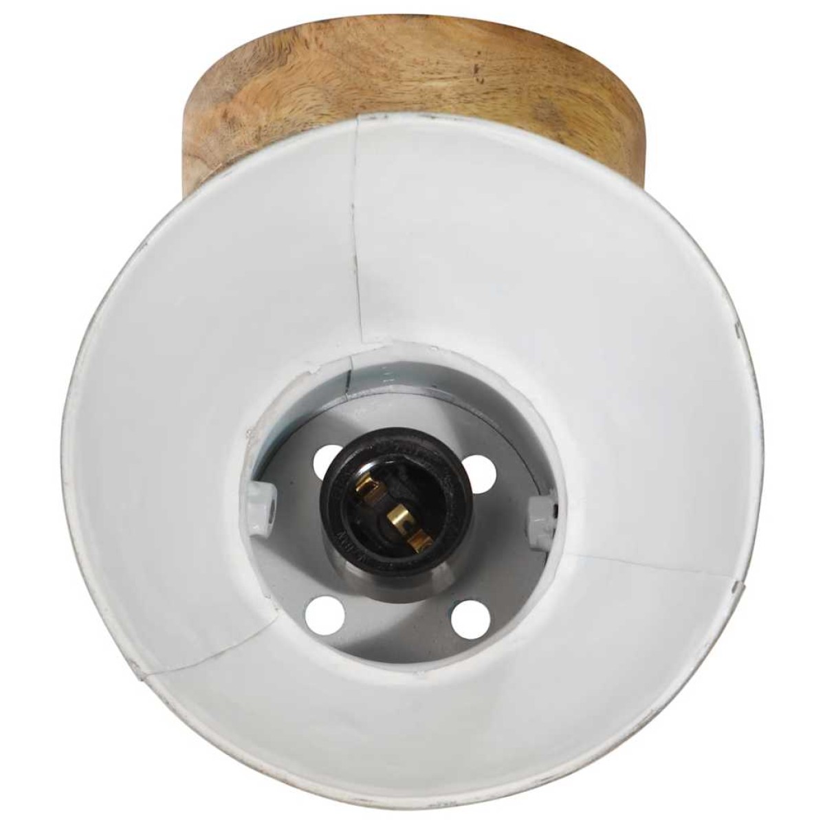 vidaXL Φωτιστικό Τοίχου 25 W Αντικέ Μπλε 11,5x11,5x25 εκ. Ε27