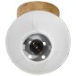 vidaXL Φωτιστικό Τοίχου 25 W Αντικέ Μπλε 11,5x11,5x25 εκ. Ε27