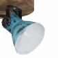 vidaXL Φωτιστικό Οροφής 25 W Αντικέ Μπλε 35 x 35 x 25 εκ. Ε27