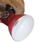 vidaXL Φωτιστικό Οροφής 25 W Αντικέ Κόκκινο 35 x 35 x 25 εκ. Ε27