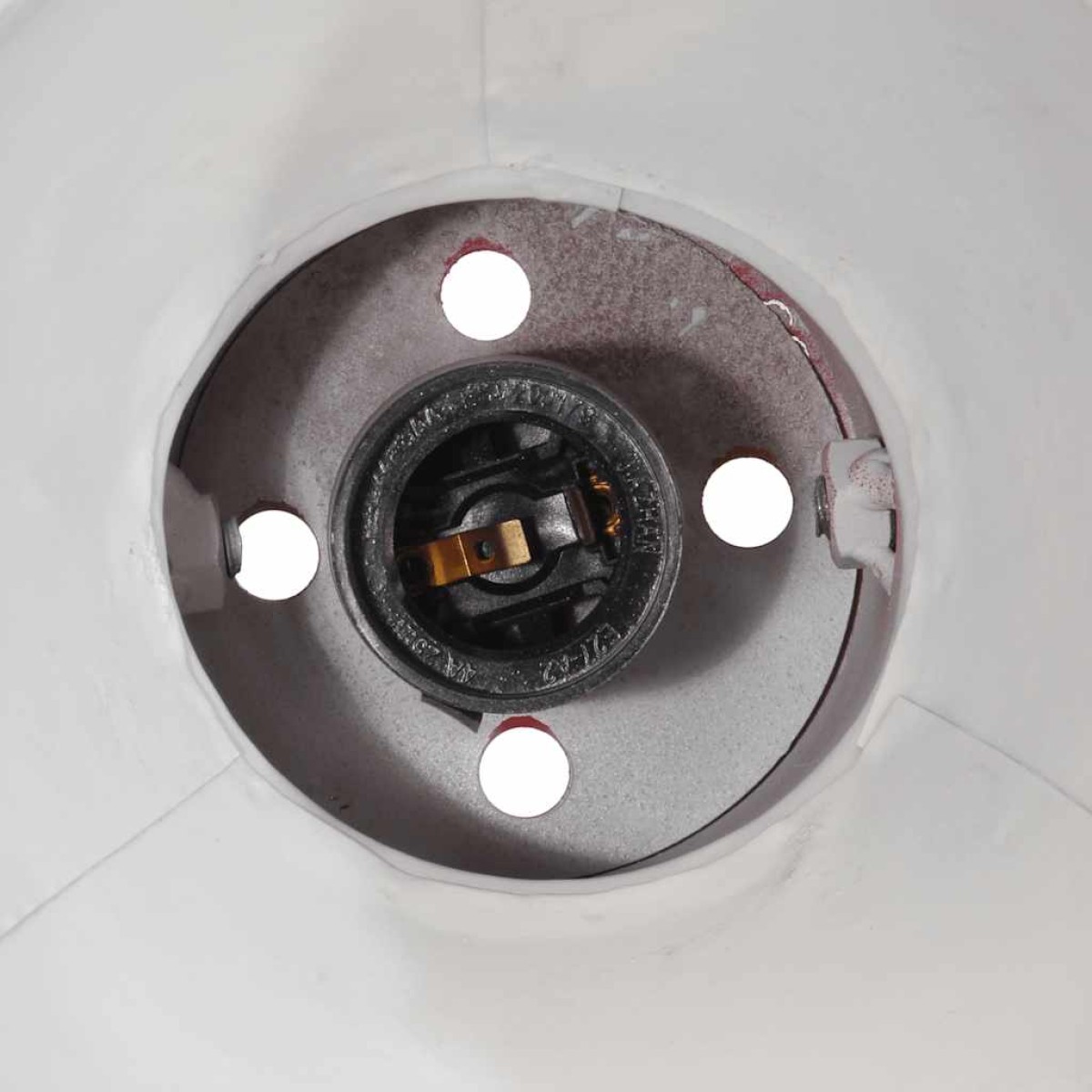 vidaXL Φωτιστικό Οροφής 25 W Αντικέ Κόκκινο 35 x 35 x 25 εκ. Ε27