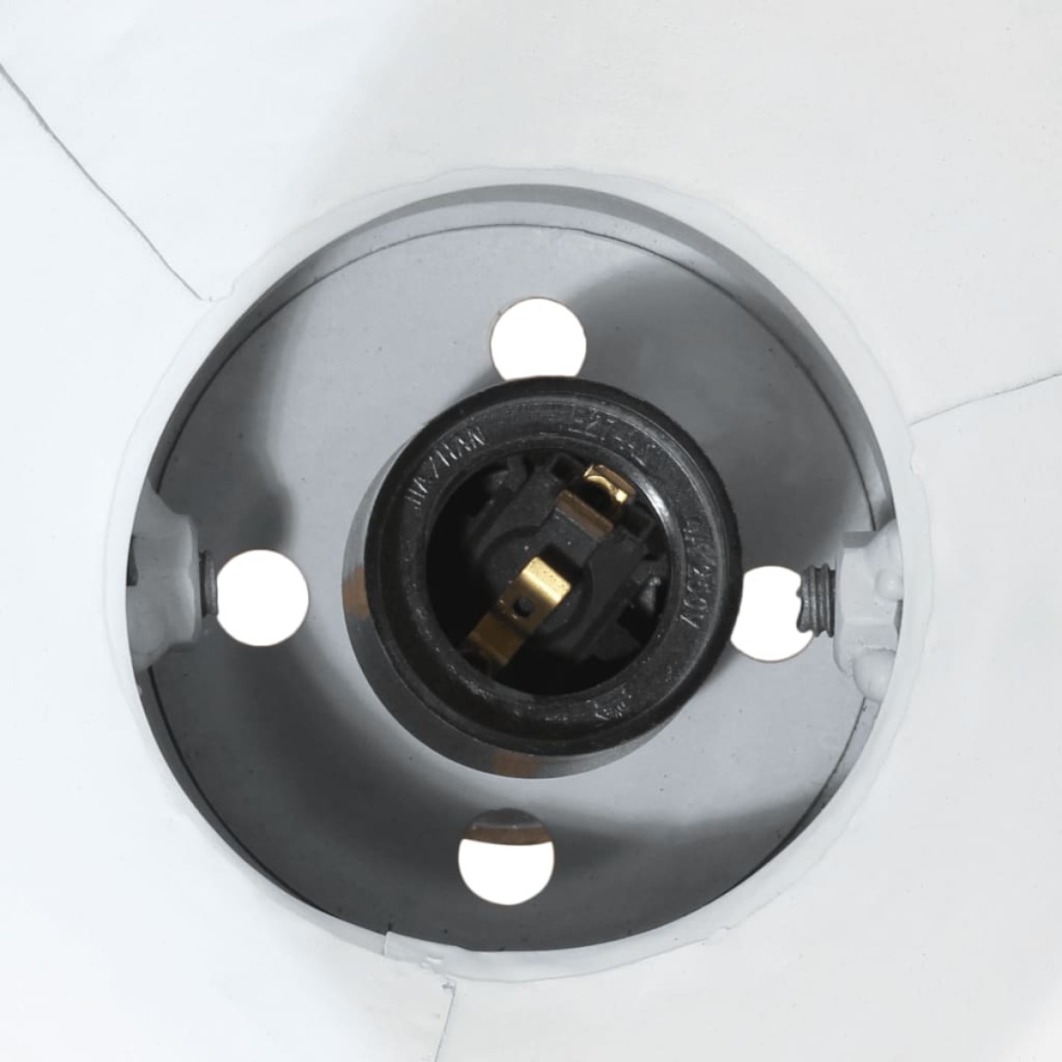 vidaXL Φωτιστικό Οροφής 25 W Αντικέ Μαύρο 50x50x25 εκ. Ε27