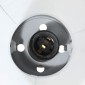 vidaXL Φωτιστικό Οροφής 25 W Αντικέ Μαύρο 50x50x25 εκ. Ε27