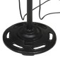 vidaXL Φωτιστικό Δαπέδου 25 W Αντικέ Κόκκινο 25 x 25 x 90/140 εκ. Ε27