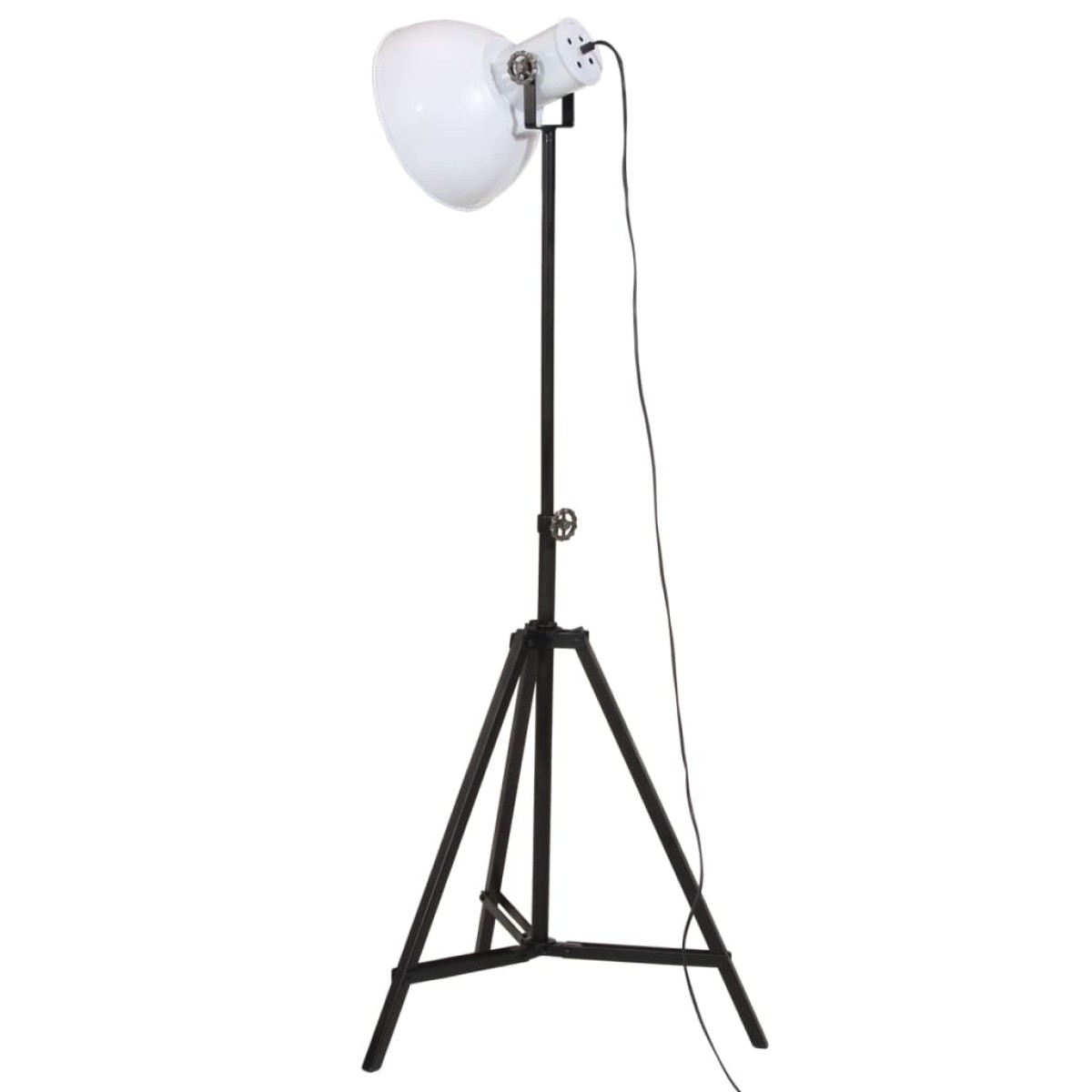 vidaXL Φωτιστικό Δαπέδου 25 W Λευκό 61x61x90/150 εκ. Ε27