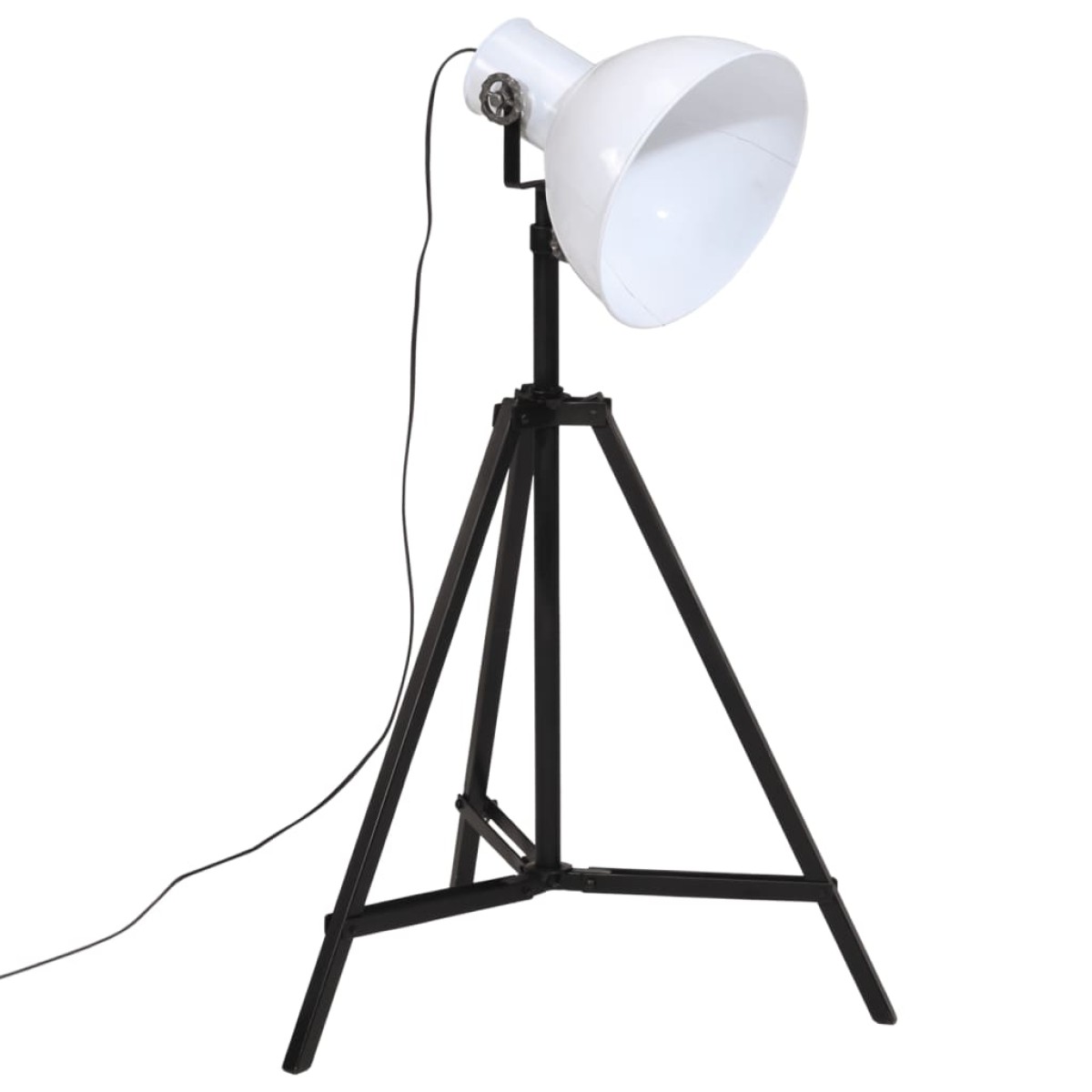 vidaXL Φωτιστικό Δαπέδου 25 W Λευκό 61x61x90/150 εκ. Ε27
