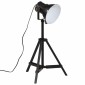 vidaXL Φωτιστικό Δαπέδου 25 W Μαύρο 35x35x65/95 εκ. Ε27