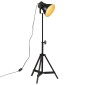 vidaXL Φωτιστικό Δαπέδου 25 W Μαύρο 35x35x65/95 εκ. Ε27