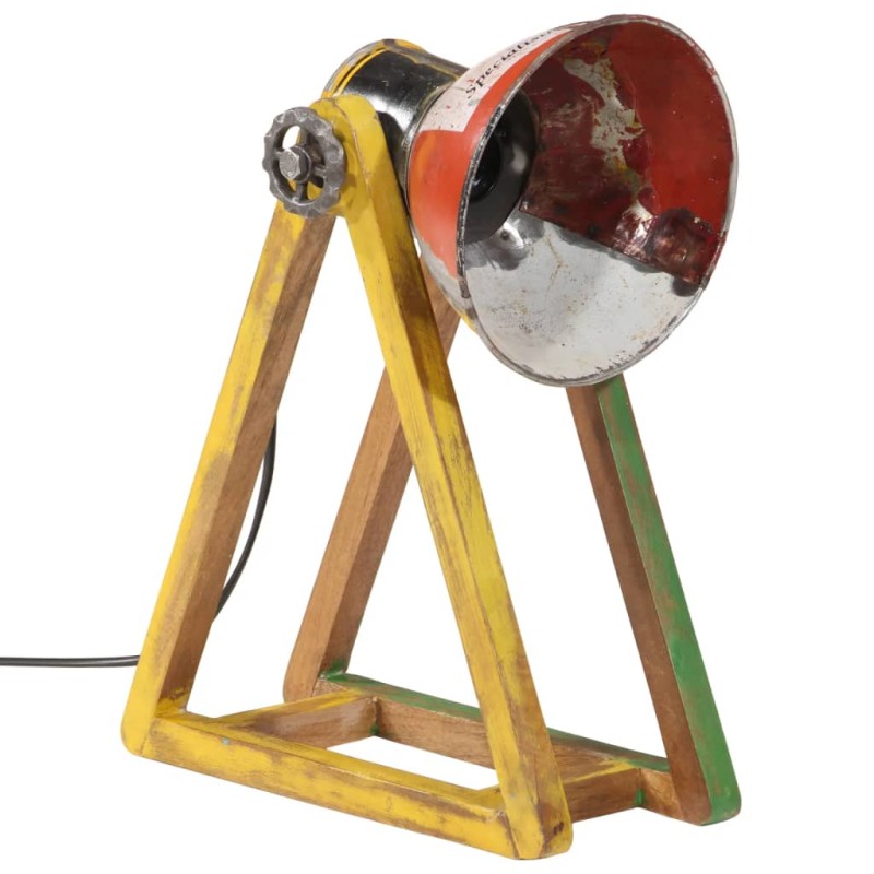 vidaXL Φωτιστικό Γραφείου 25 W Πολύχρωμο 30x17x40 εκ. Ε27
