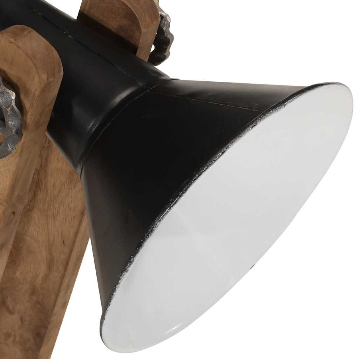 vidaXL Φωτιστικό Οροφής 25 W Αντικέ Μαύρο 23x13x52 εκ. Ε27
