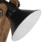 vidaXL Φωτιστικό Οροφής 25 W Αντικέ Μαύρο 23x13x52 εκ. Ε27