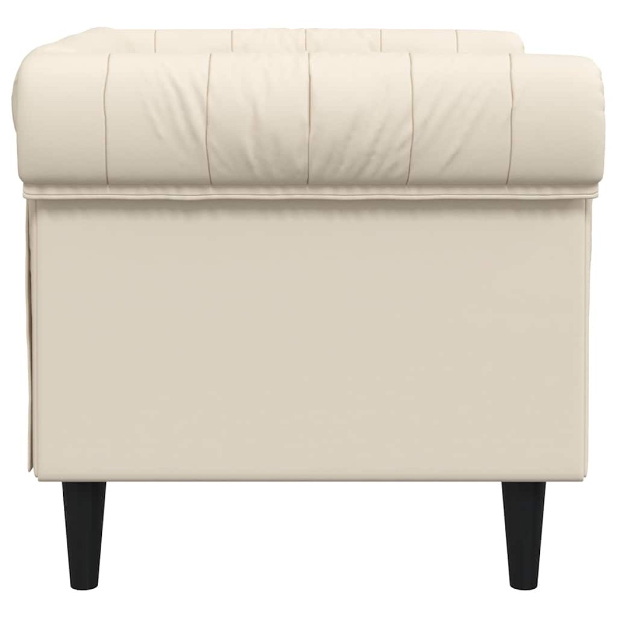 vidaXL Πολυθρόνα Chesterfield Λινό