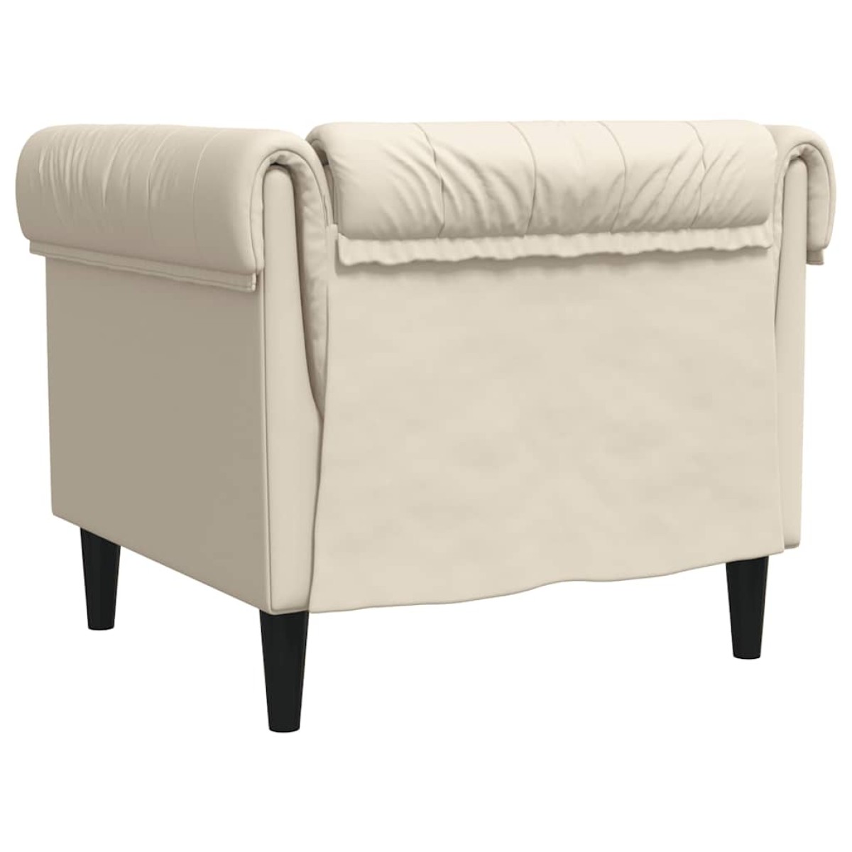 vidaXL Πολυθρόνα Chesterfield Λινό