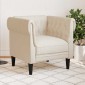 vidaXL Πολυθρόνα Chesterfield Λινό