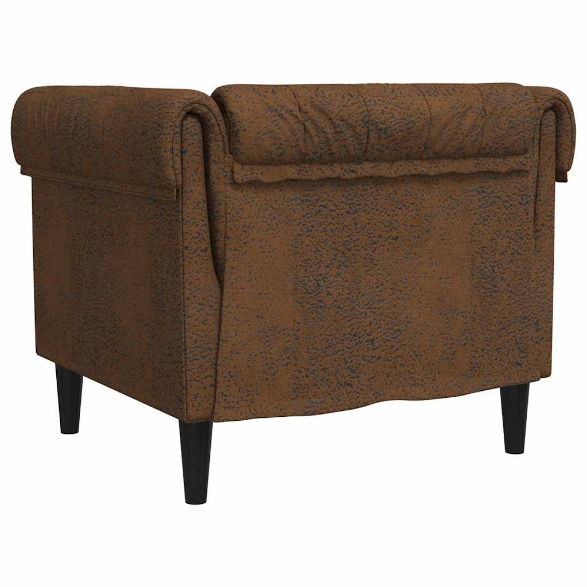 vidaXL Πολυθρόνα Chesterfield Καφέ Υφασμάτινη