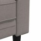 vidaXL Καναπές Διθέσιος Chesterfield Taupe Υφασμάτινος