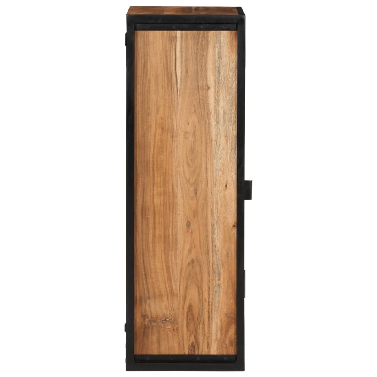 vidaXL Ντουλάπι Μπάνιου Επιτοίχιο 40x30x90 εκ. Μασίφ Ακακία/Σίδερο