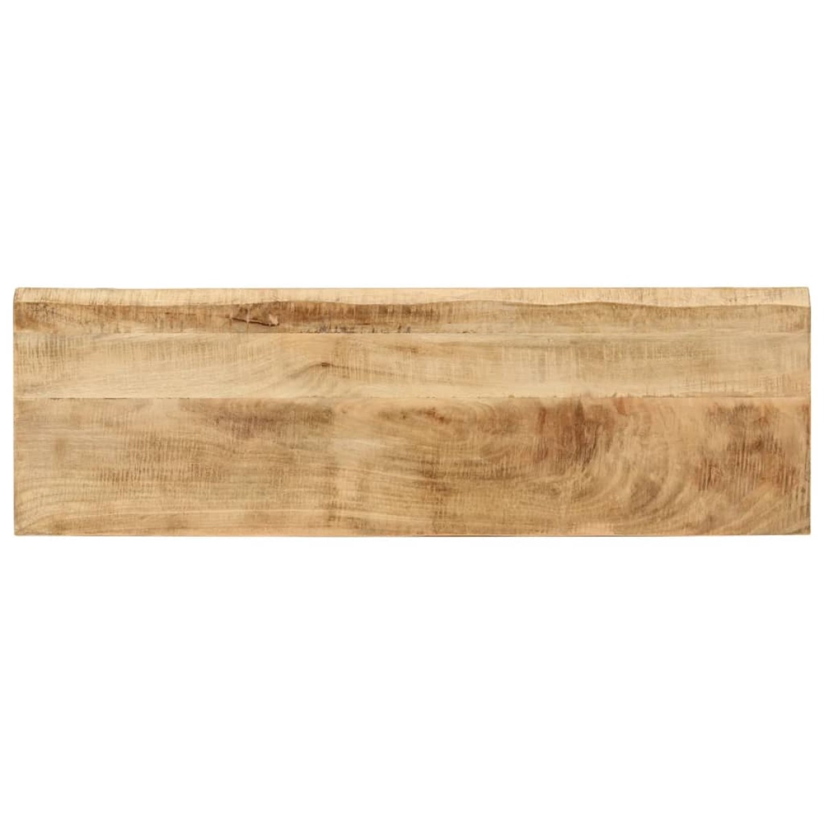 vidaXL Τραπέζι Κονσόλα με Live Edge 105x33x76 εκ. Μασίφ Ξύλο Μάνγκο