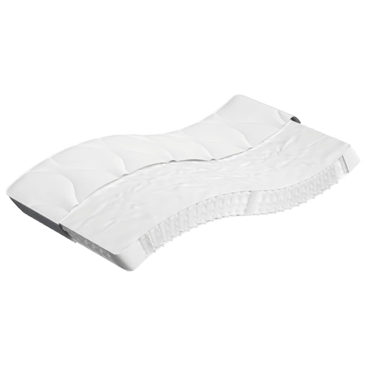 vidaXL Στρώμα με Pocket Springs Μεσαία Σκληρότητα 120x200 εκ.