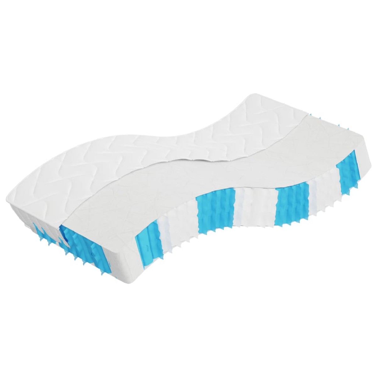 vidaXL Στρώμα με Pocket Springs Μεσαία Σκληρότητα 70x200 εκ.