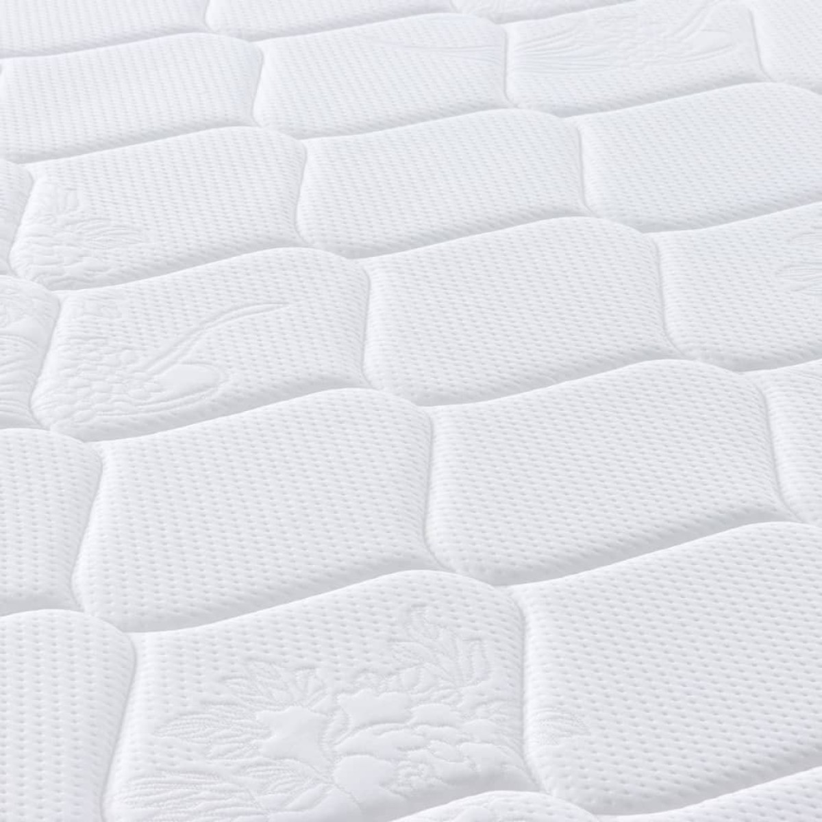 vidaXL Στρώμα με Pocket Springs Μεσαία Σκληρότητα 90 x 200 εκ.