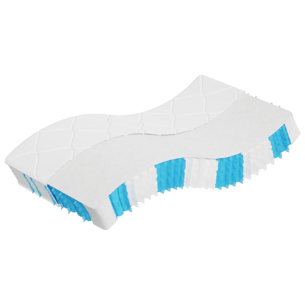 vidaXL Στρώμα με Pocket Springs Μεσαία Σκληρότητα 100x200 εκ.