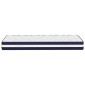 vidaXL Στρώμα με Pocket Springs Μεσαία Σκληρότητα 120x200 εκ.