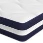 vidaXL Στρώμα με Pocket Springs Μεσαία Σκληρότητα 120x200 εκ.