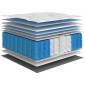 vidaXL Στρώμα με Pocket Springs Μεσαία Σκληρότητα 120x200 εκ.